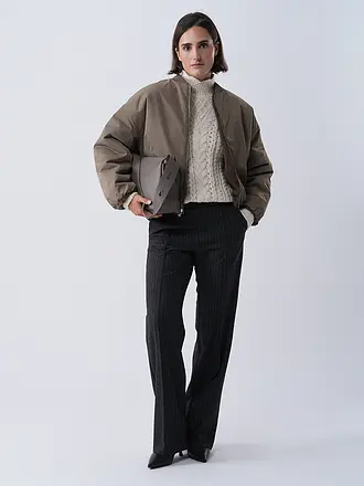 TORY BURCH | Borsa in pelle - Borsa a spalla | grau